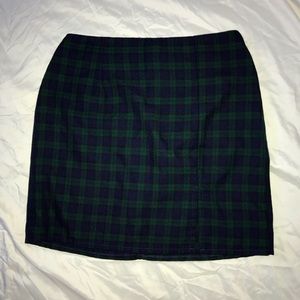 Nasty Gal plaid mini skirt *sold out*